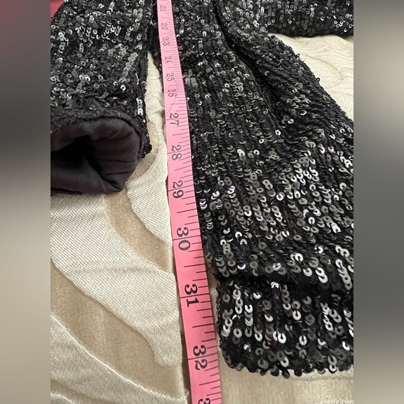 SHOW ME YOUR MUMU Kitty Catsuit in Midnight Glitz fully sequined size small NWT - Picture 9 of 16